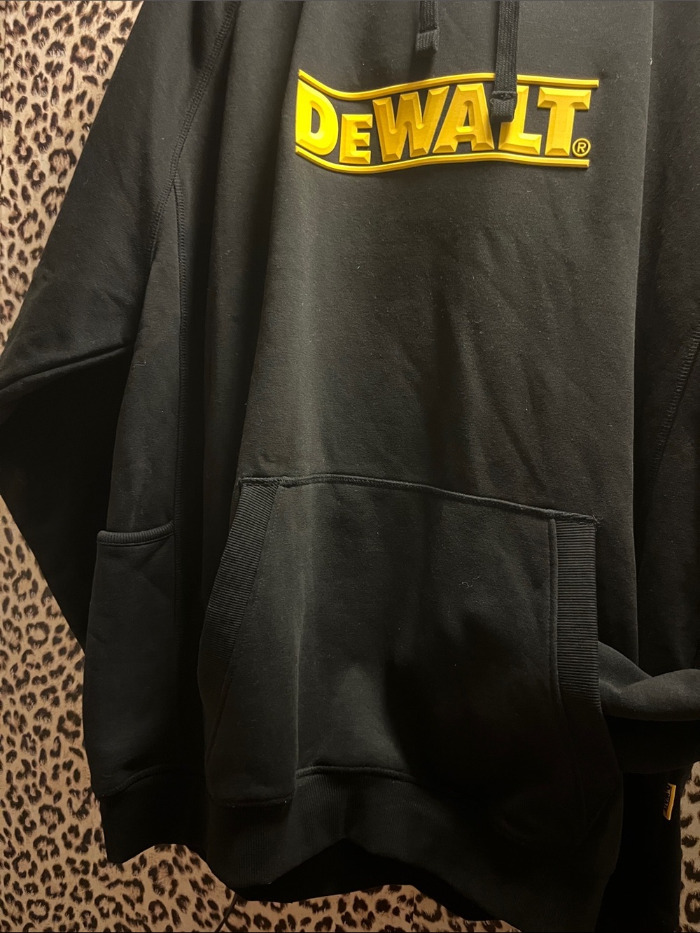 Men's Black DeWalt Hoodie